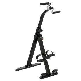 Foldable Leg Exercise Bike with LCD Monitor for Seniors Elderly(AMZ shipping)