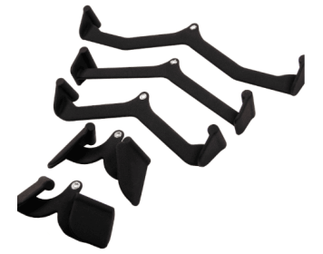 Only Supports Self Pickup  Multifunctional Home Gym System Exercise Station Multi-Grip, 5-Piece Set (Color: Black)