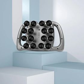 Cordless Deep Tissue Massager - 16 Variable Speed Settings for Muscle Relaxation & Post-Workout Recovery (Color: Grey)